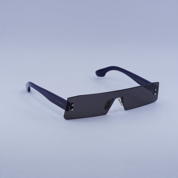 Victoria Beckham VB241S 414 Sunglasses Rimless Rectangle Frame, Grey Lenses - Picture 2 of 11